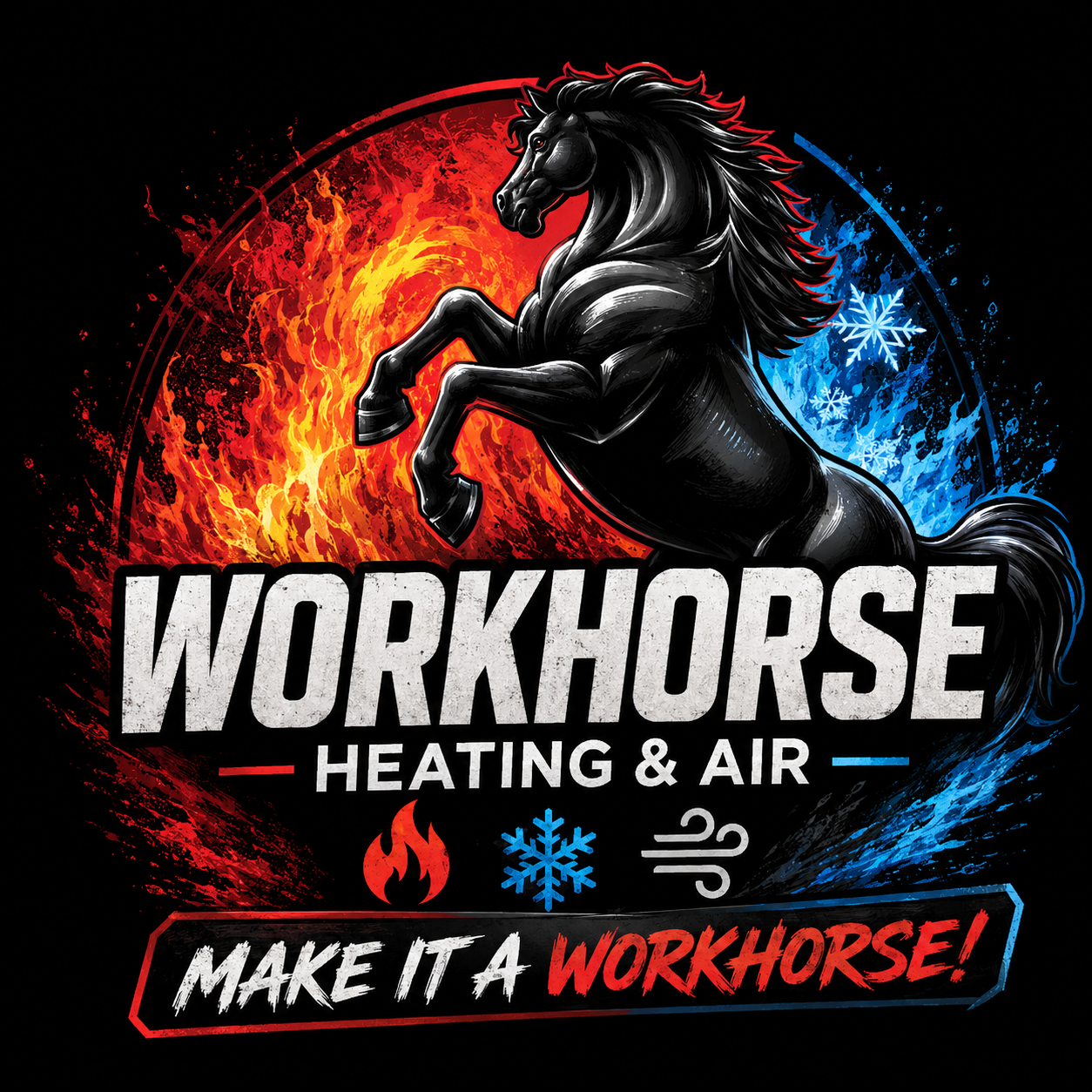 Workhorse HVAC logo